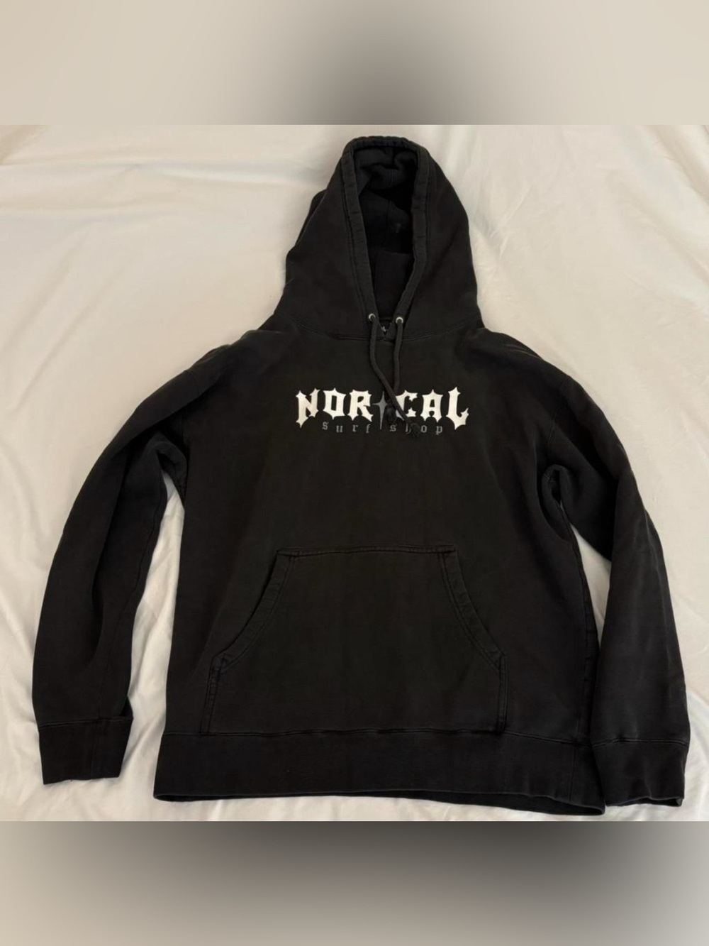 NorCal Surf Shop Black Hoodie | Men's Size: Medium